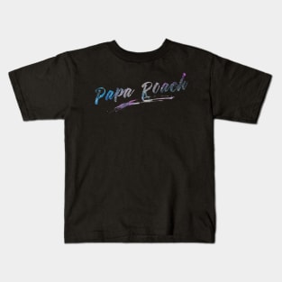 Galaxy Stars - Papa Kids T-Shirt